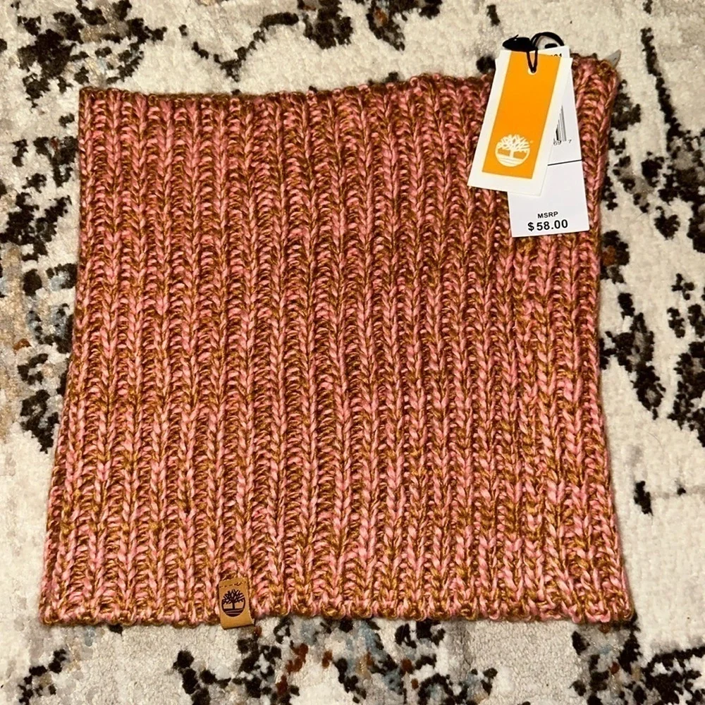 NWT Women's Chunky Fleck Neck Warmer Scarf